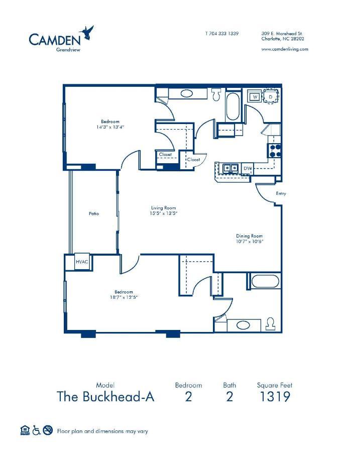 Spacious 2 Bed, 2 Bath Uptown Gem In The Heart Of The City-Parking-Wi-Fi-Balcony Cgv Charlotte Dış mekan fotoğraf